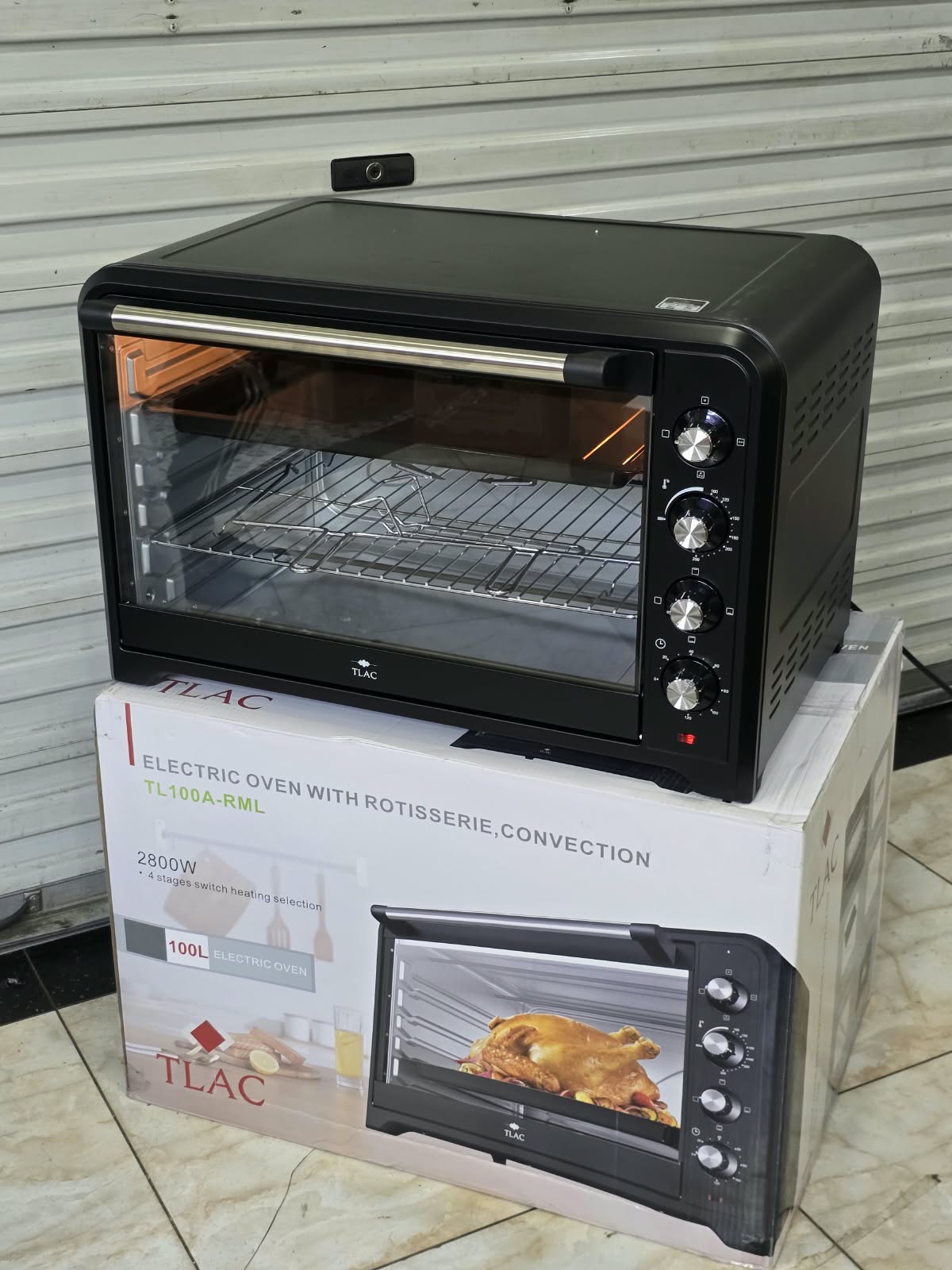 TLAC 100L Electric Oven 2800W with Rotisserie & Convection – TL100A-RML