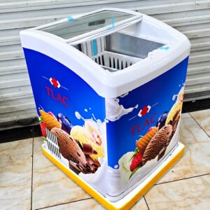 TLAC 156L glass door ice cream display freezer SC-156