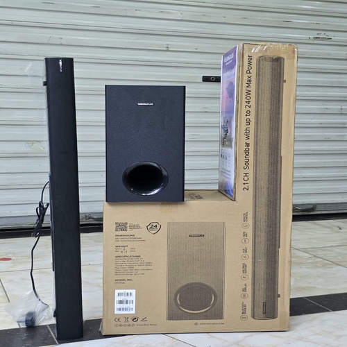 Vision Plus soundbar with subwoofer 240W VP2111SB